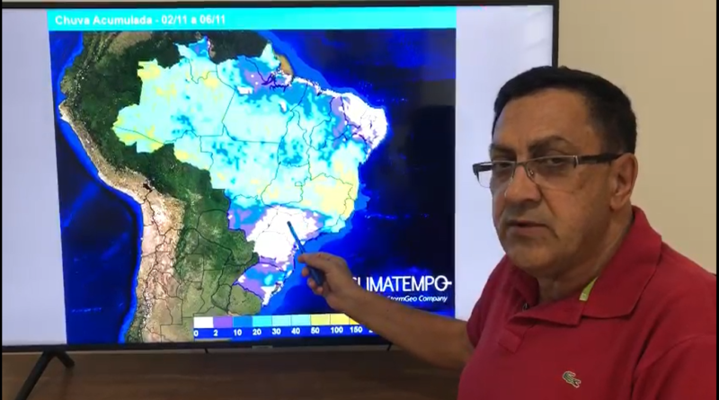 Vídeo: Previsão do tempo para a semana com Ruibran dos Reis – Cidade Total