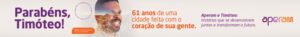 Aniversário Timóteo 61 anos
