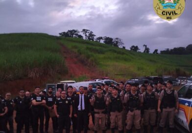 Operação no combate ao crime organizado é realizada em Rio Casca