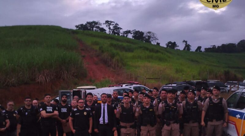 Operação no combate ao crime organizado é realizada em Rio Casca