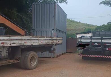 PM  recupera contêineres após negociação e golpe de estelionato