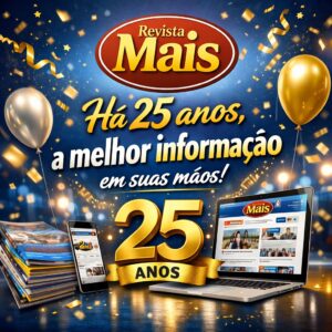 25 anos Revista Mais