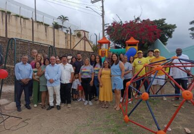 DAREI inaugura parque infantil para as crianças acolhidas
