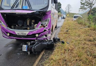 Motociclista morre em acidente na MG-111, zona rural de Manhuaçu
