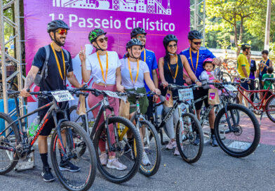 Aperam encerra mês de Saúde e Segurança com passeio ciclístico pelas ruas da Usina, em Timóteo