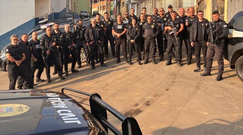 Operação Cerco Fechado contra facções e tráfico mobiliza forças de segurança em Manhuaçu