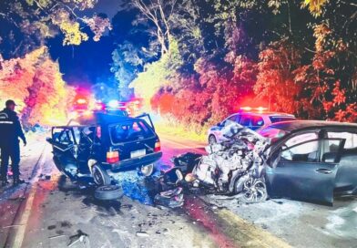 QUATRO MORTOS EM ACIDENTE NA MG-111