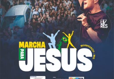 Marcha para Jesus 2026 vai tomar as ruas de Manhuaçu no dia 31 de outubro Marcha para Jesus 2026 vai tomar as ruas de Manhuaçu no dia 31 de outubro